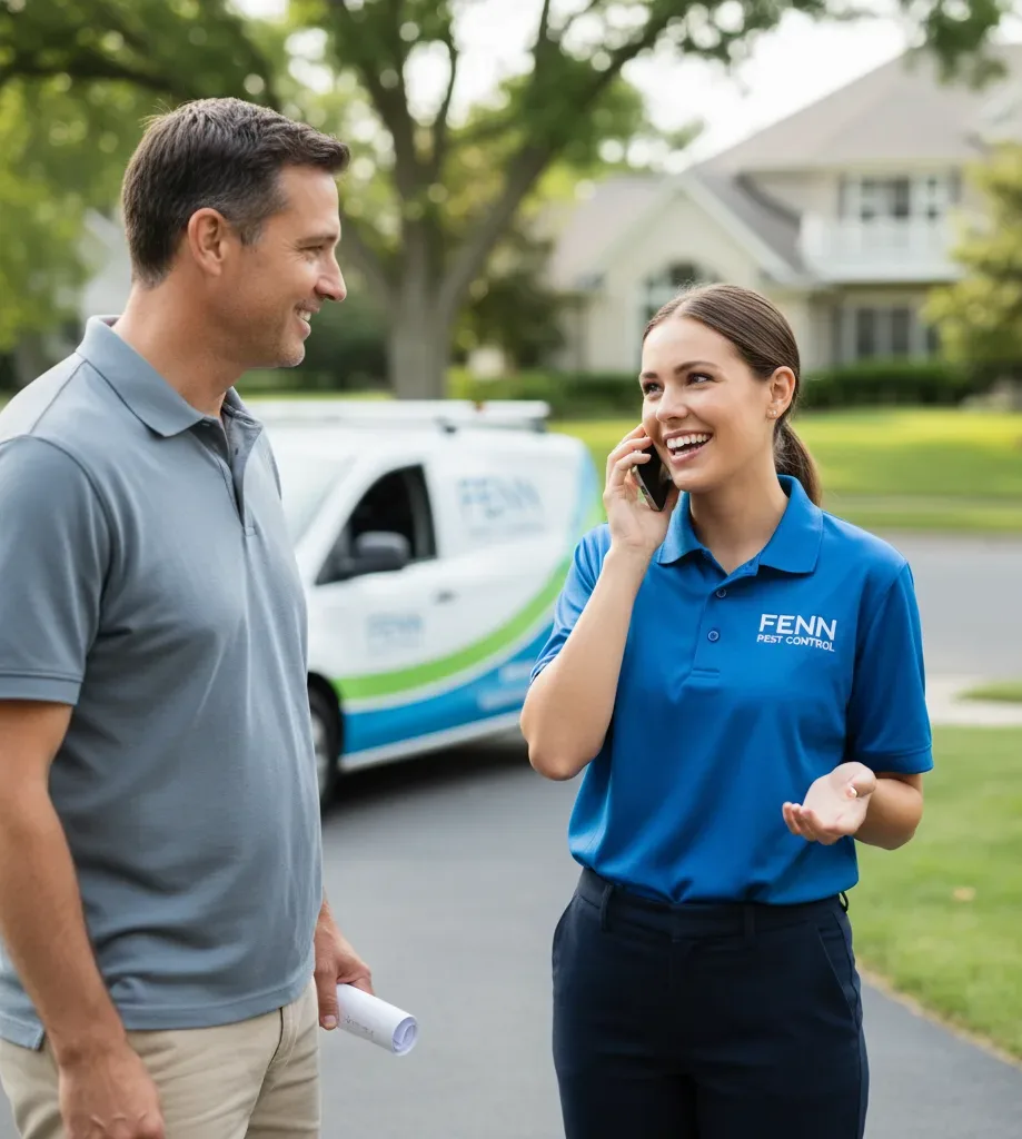Fenn Pest Control customer support in Williams
